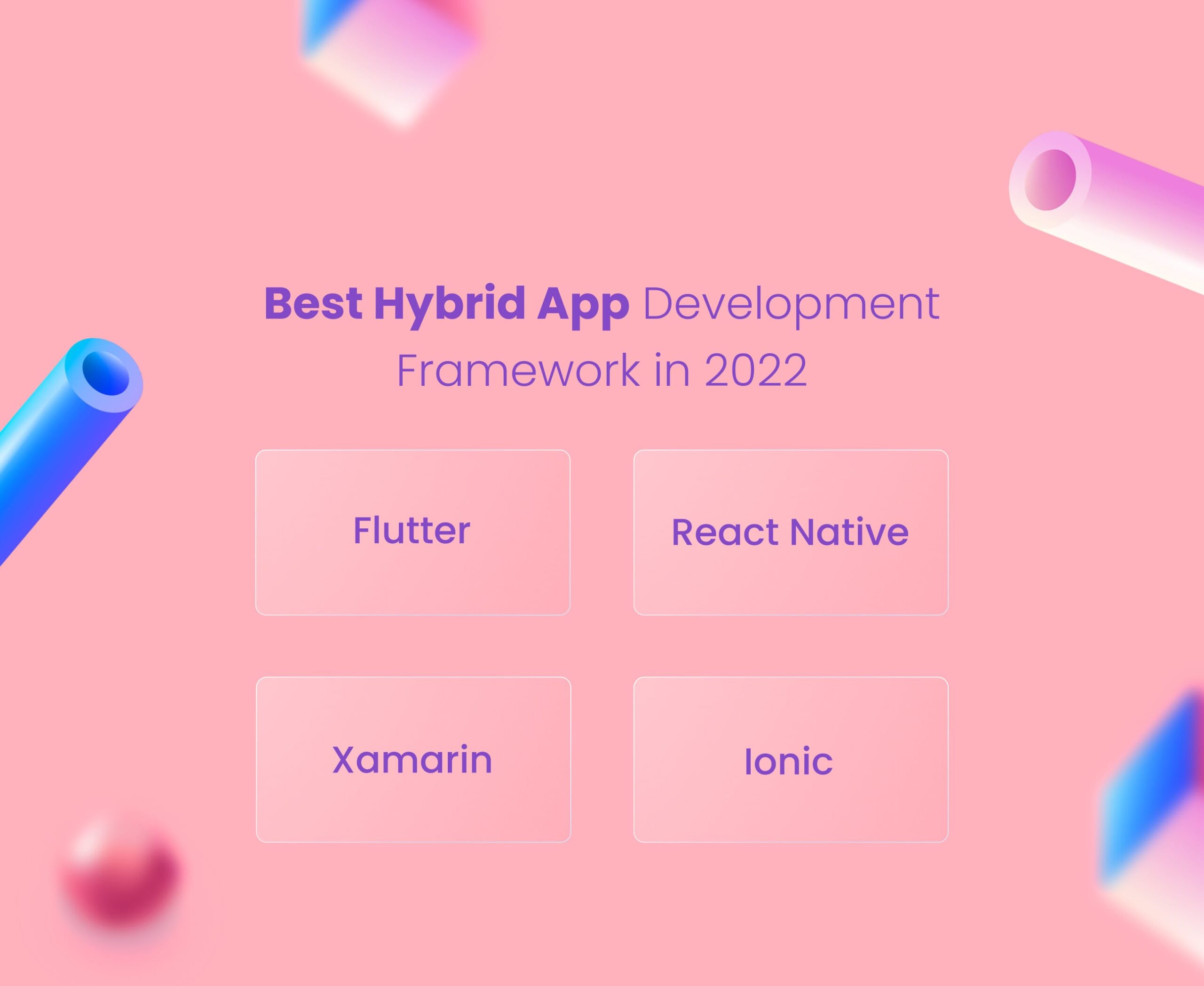 best hybrid app development framework in 2022