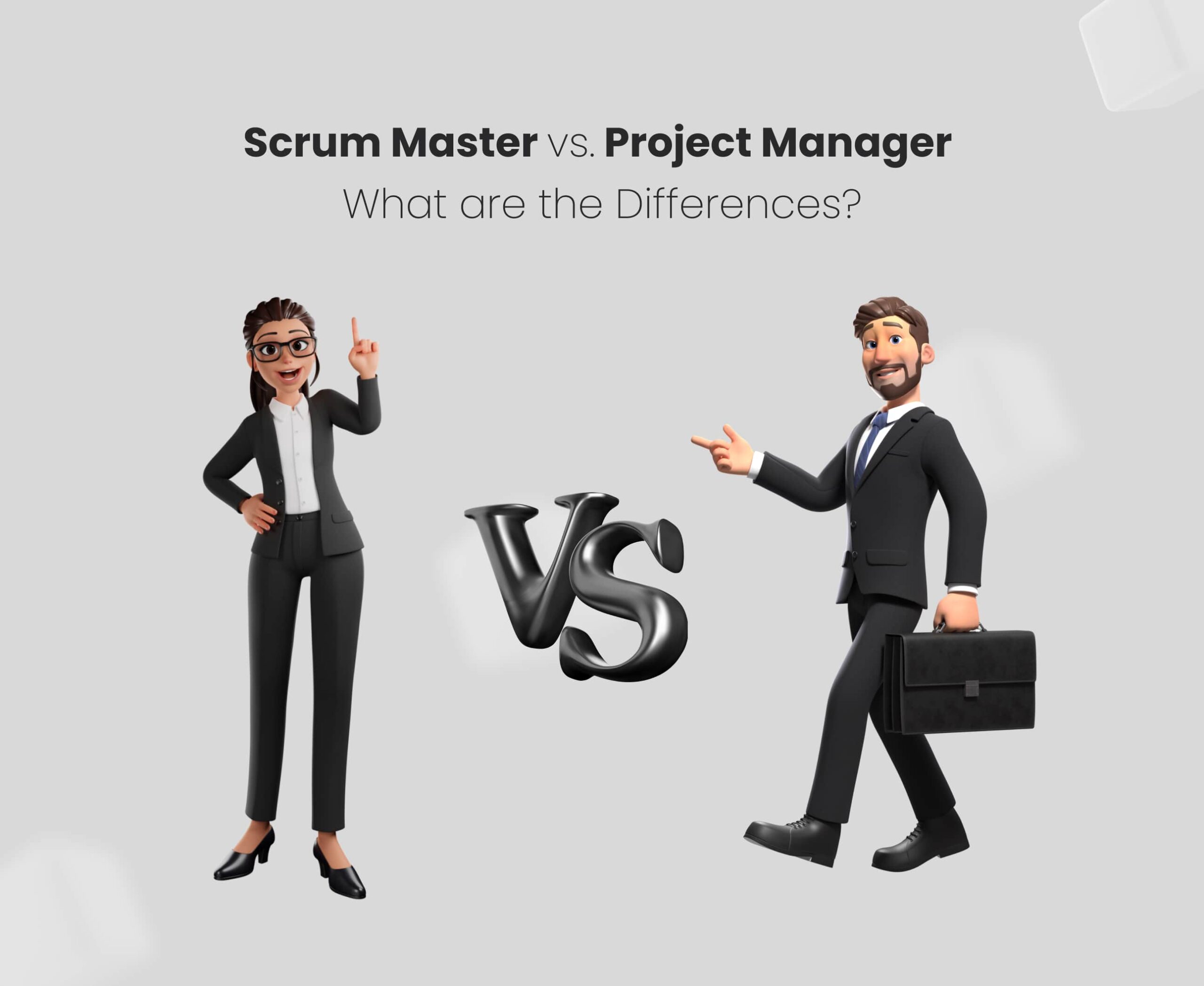 Difference between Scrum Master and Project Manager