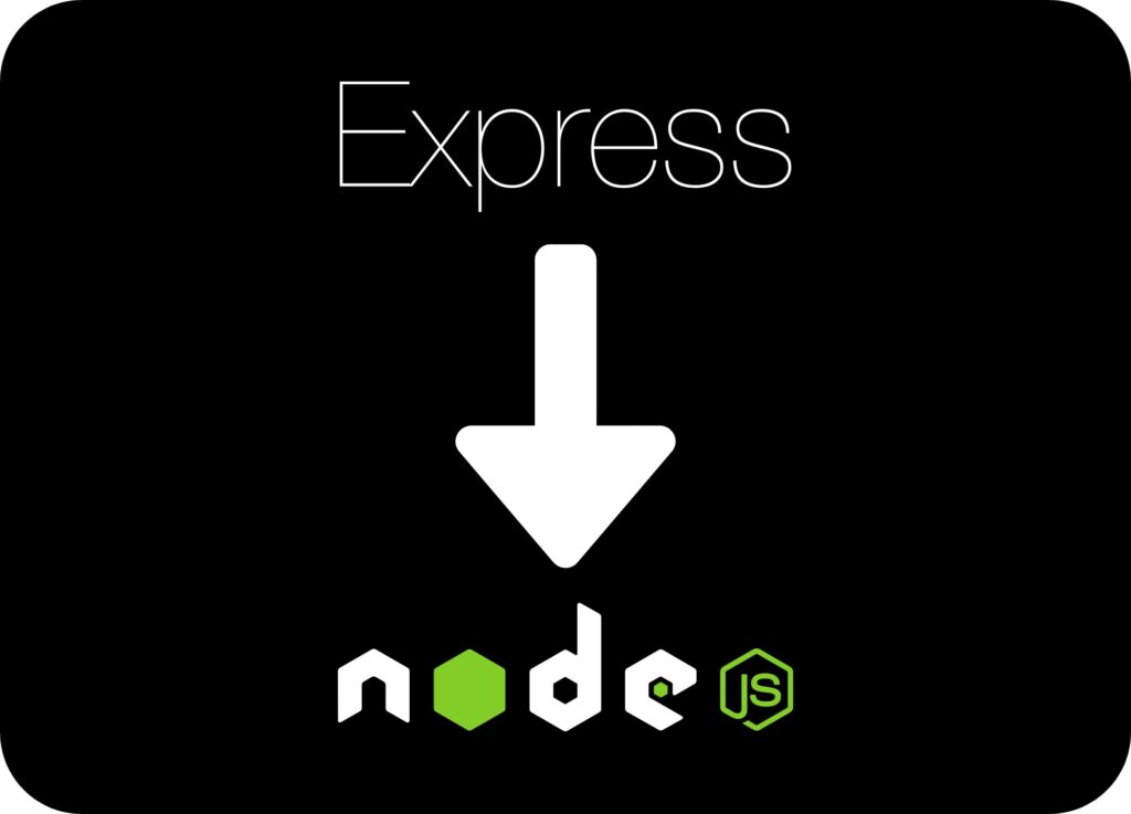 Data received by Express.js is sent to Node